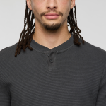 Atajo Long-Sleeve Waffle Henley - Men's